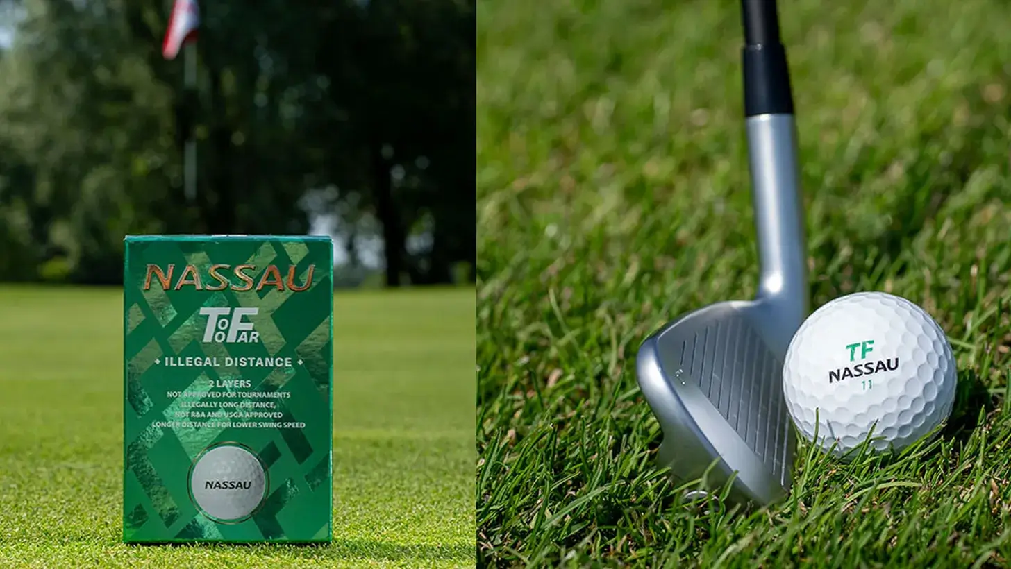 Valsspelen met de Nassau TF-golfbal?