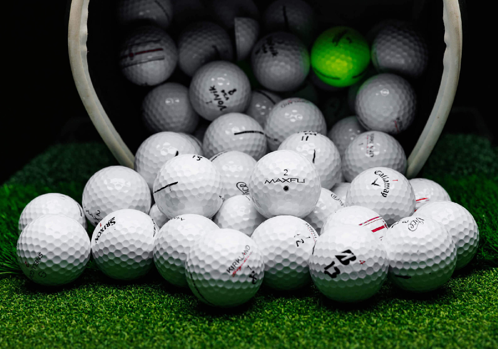 Golfbal: sneller is niet altijd verder